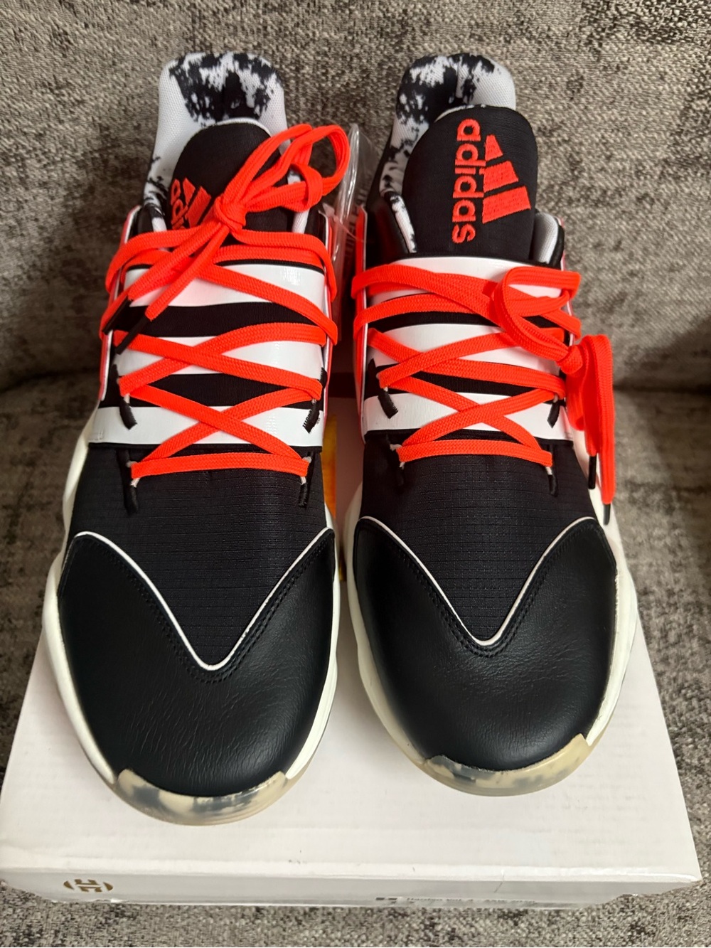 adidas Daniel Patrick x Harden Vol. 4 'Solar Orange' Size 13